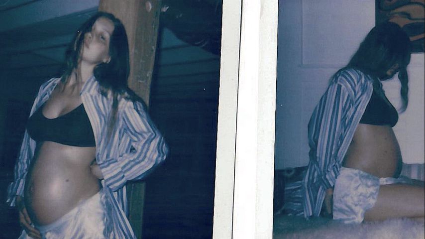 Nie gesehen: Gigi Hadid teilt Pics aus ihrer Schwangerschaft