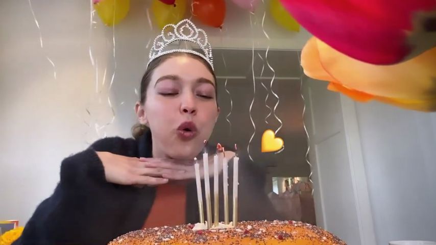 Gigi Hadid an ihrem 25. Geburtstag