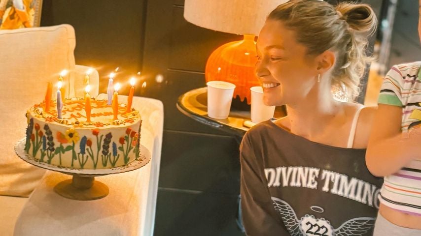 Wow: So üppig deckt Gigi Hadid für ihren 31. Geburtstag auf