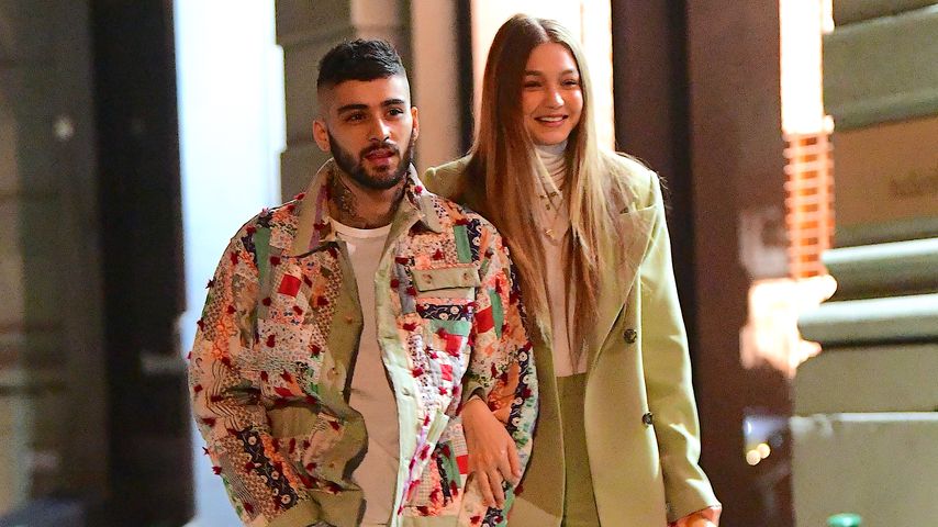 Model Gigi Hadid und Sänger Zayn Malik im Januar 2020