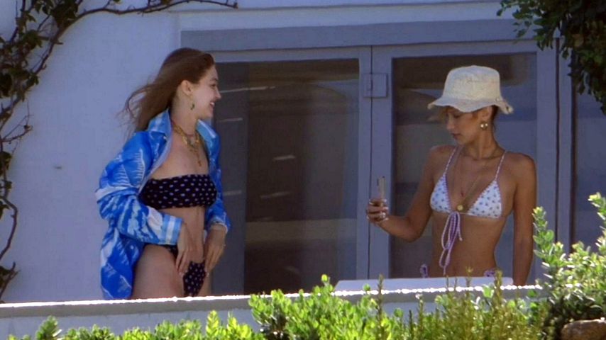 Gigi und Bella Hadid im gemeinsamen Griechenland-Urlaub