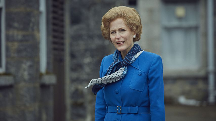 Gillian Anderson als Margaret Thatcher in der Netflix-Serie "The Crown"