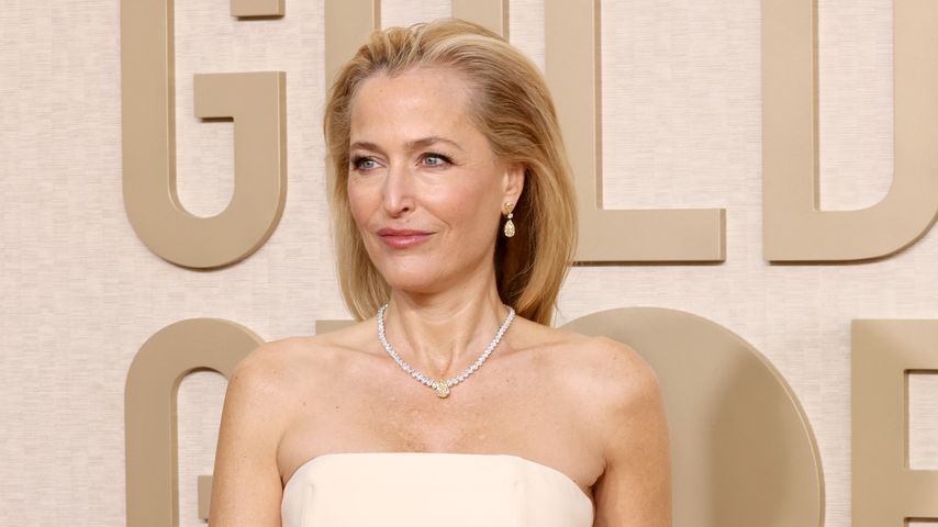 Gillian Anderson verrät: Das steckt hinter ihrem Vulva-Kleid