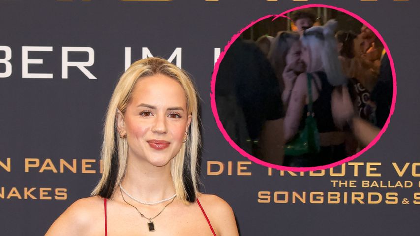 Gina Beckmann knutscht mit einer Unbekannten im Club rum!
