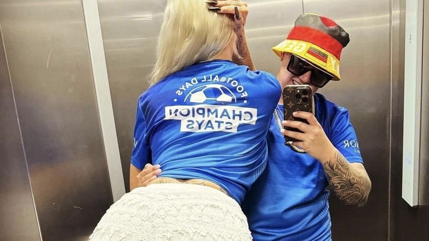 Gina-Lisa Lohfink mit ihrer Freundin