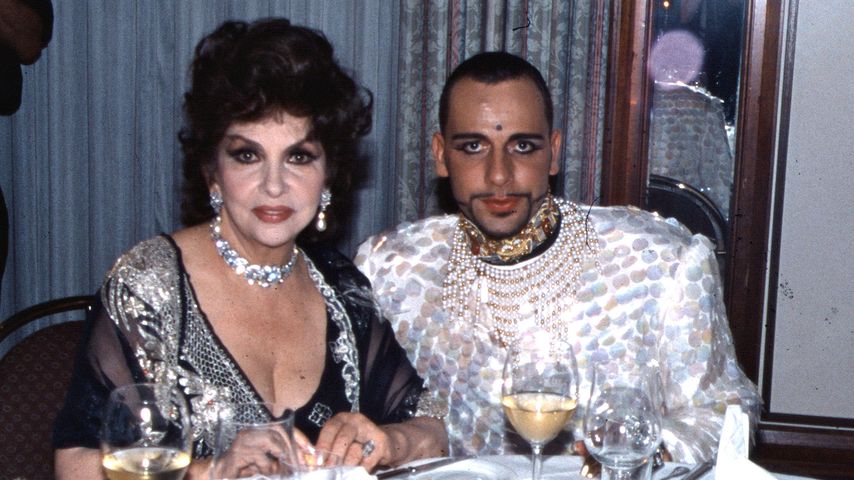 Gina Lollobrigida und Harald Glööckler im Jahr 1996