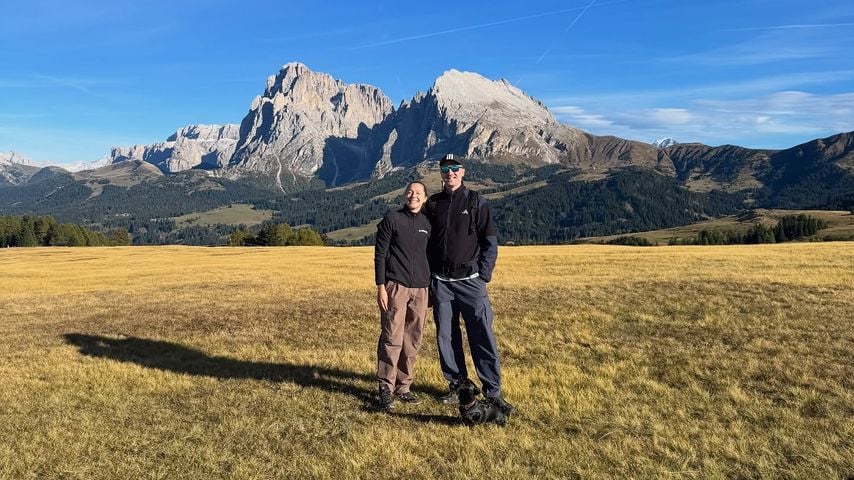 Gina Lückenkemper und ihr Partner Stefan Vogel, November 2025