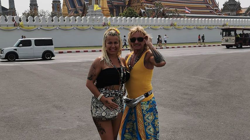 Ginger Costello und Bert Wollersheim im Februar 2020 in Thailand