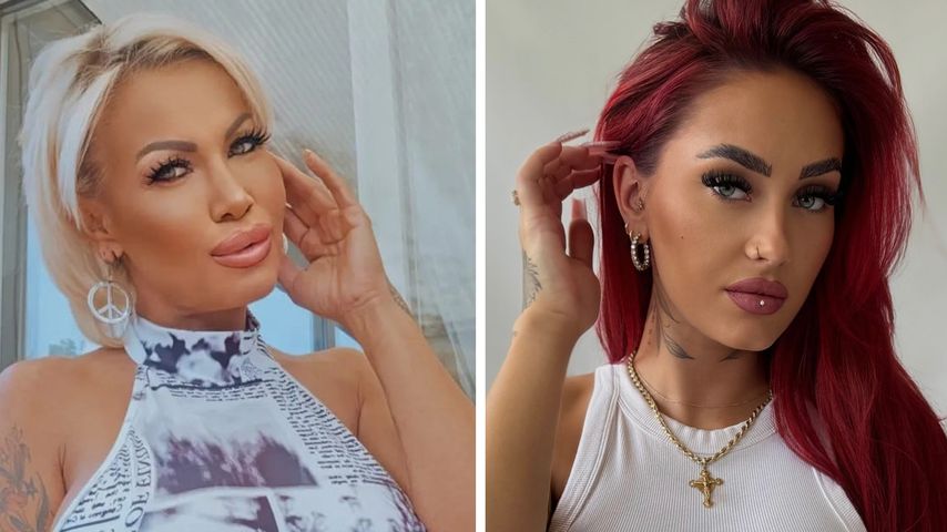 Collage: Ginger Costello-Wollersheim und Carina Nagel