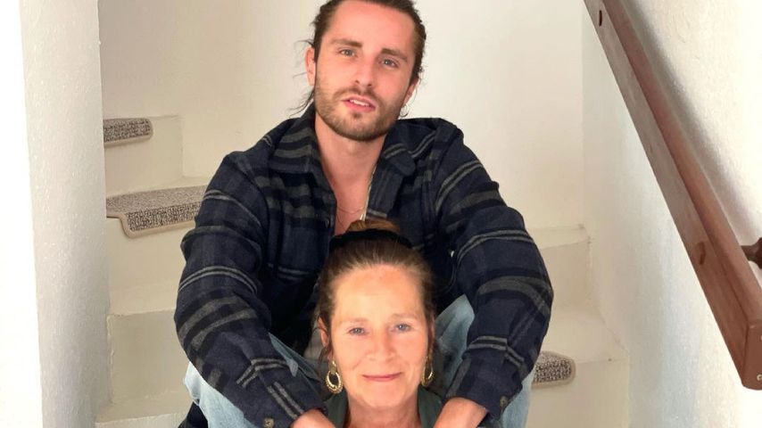 Gino und seine Mutter im Juni 2021
