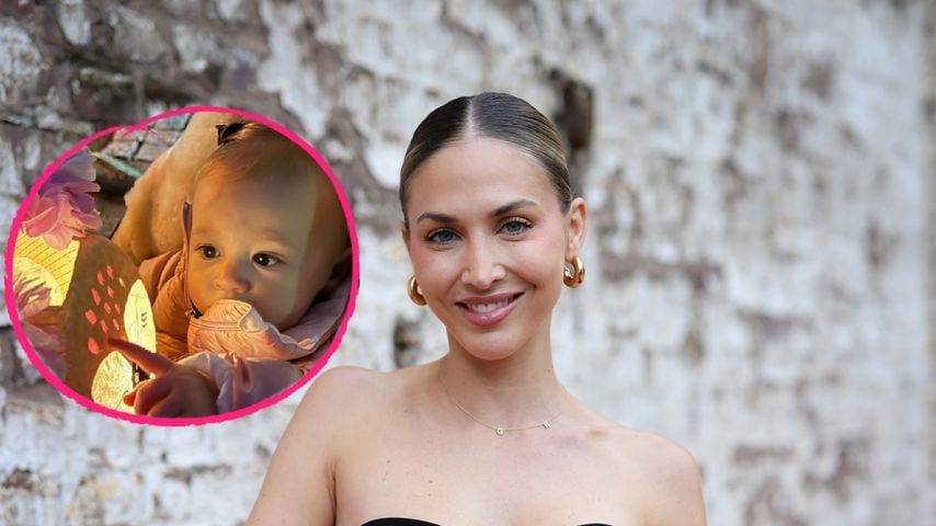 Ann-Kathrin Götze teilt süßes Laternen-Pic von Tochter Gioia