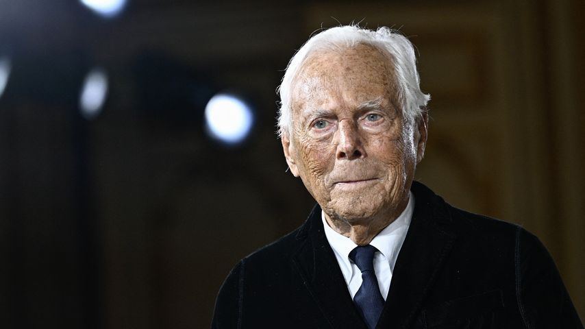 Designer Giorgio Armani, Januar 2025