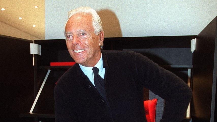 Giorgio Armani: Das bereute der Modedesigner vor seinem Tod