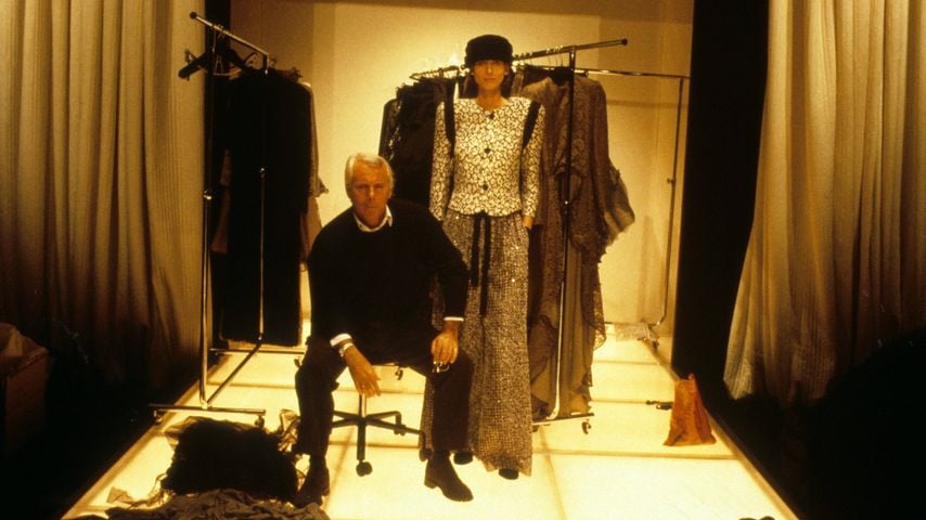 Kein Designer: Das wollte Giorgio Armani eigentlich werden