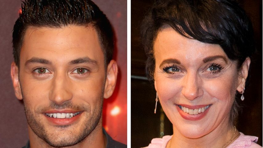 Collage: Giovanni Pernice und Amanda Abbington