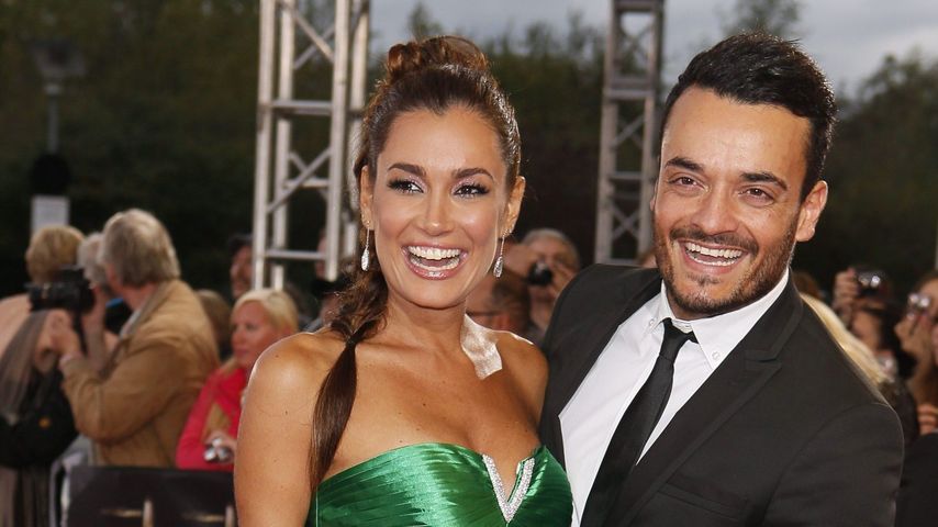 So süß! Hier küsst Giovanni Jana Inas Baby-Bauch