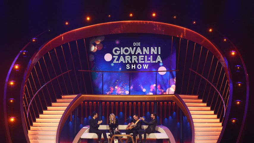 Giovanni Zarrella, Ilse DeLange, and Sascha Vollmer und Alec Völkel bei der Giovanni Zarrella Show