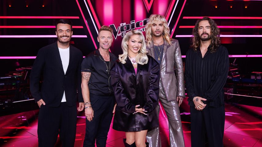 Giovanni Zarrella, Ronan Keating, Shirin David, Bill und Tom Kaulitz bei "The Voice of Germany"