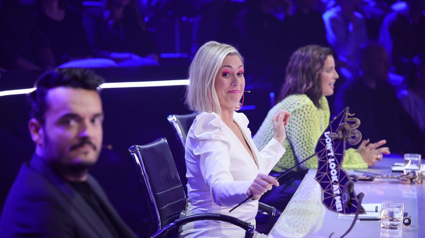 Giovanni Zarrella, Ruth Moscher und Stefanie Kloß bei "The Masked Singer"