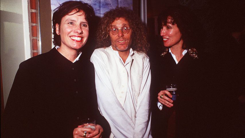 Gisela Getty, Rainer Langhans und Jutta Winkelmann 1991 in Marl
