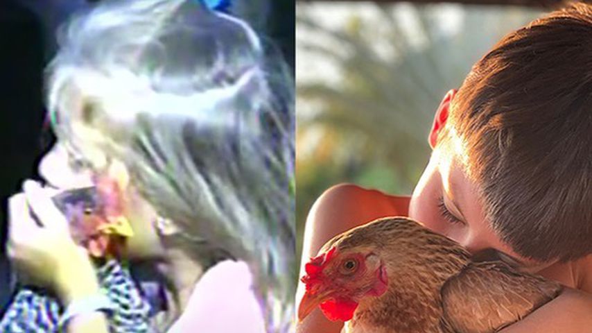 Gisele Bündchen als Kind und ihr Sohn Benjamin