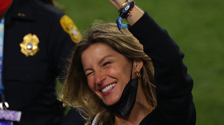 Gisele Bündchen beim Super Bowl 2021
