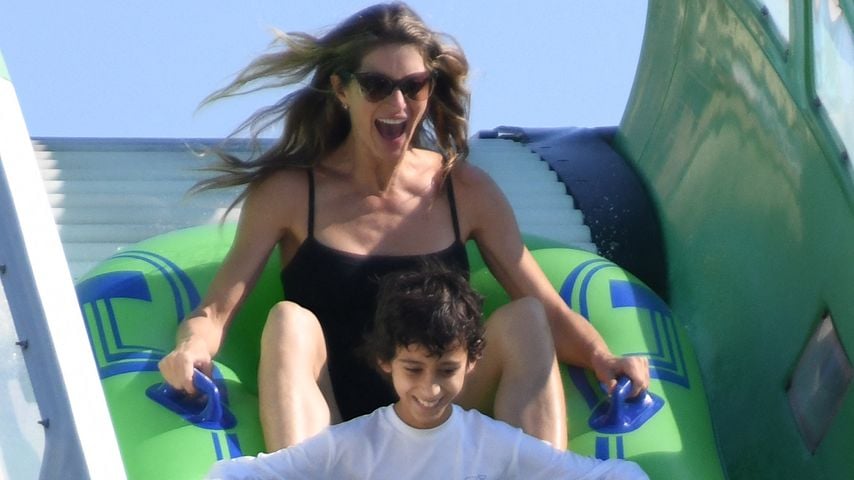 Gisele Bündchen mit ihrem Sohn