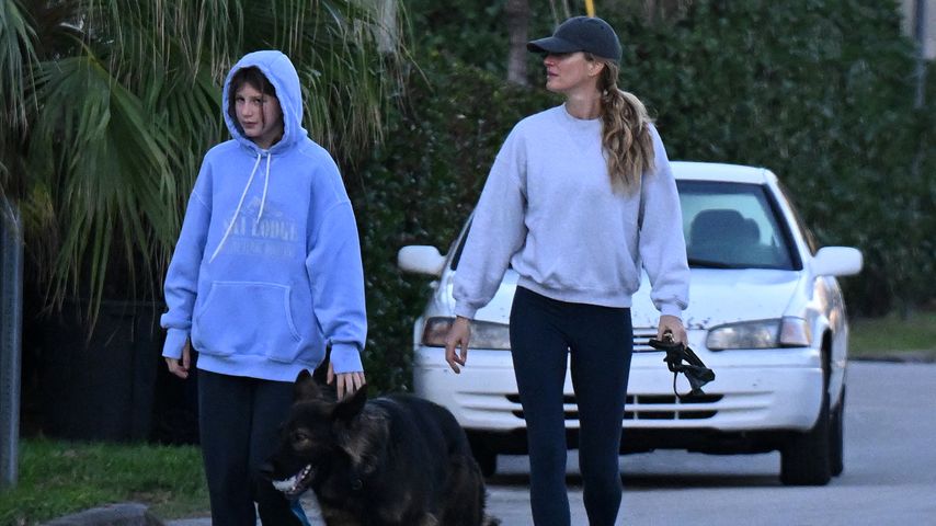 Gisele Bündchen mit ihrer Tochter Vivian im Januar 2024