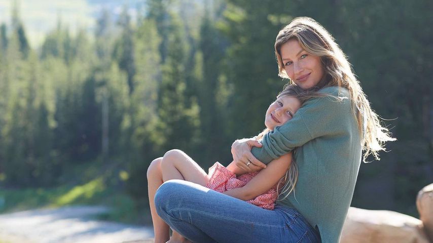 Gisele Bündchen (r.) mit ihrer Tochter Vivian