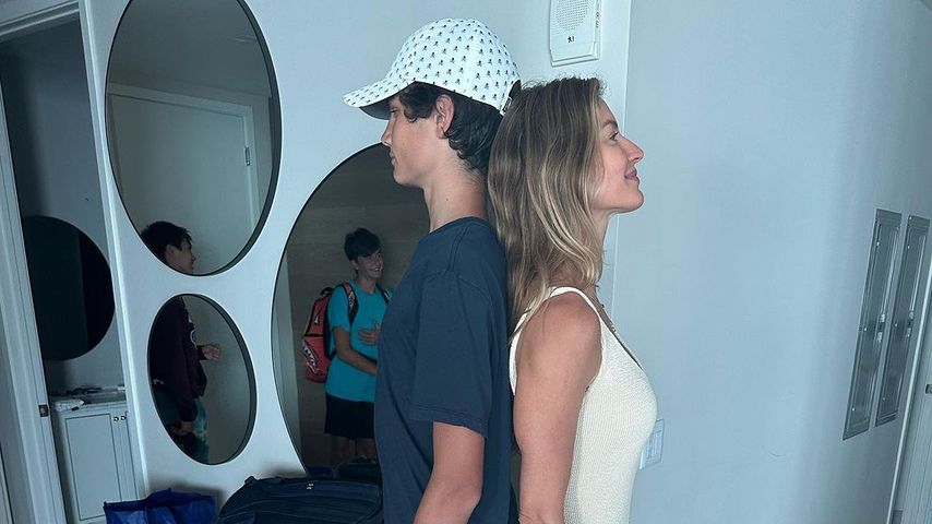 Gisele Bündchen mit ihrem Stiefsohn Jack