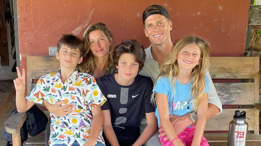 Gisele Bündchen, Tom Brady und ihre Kinder
