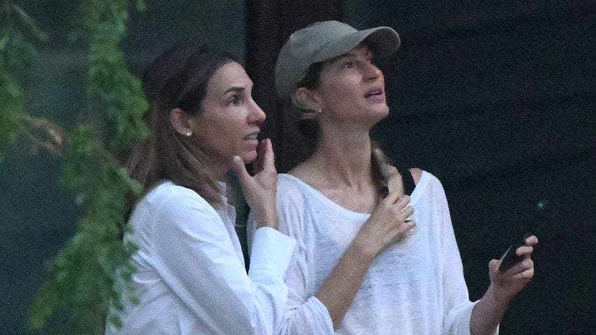 Gisele Bündchen vor ihrem neuen Anwesen in Miami