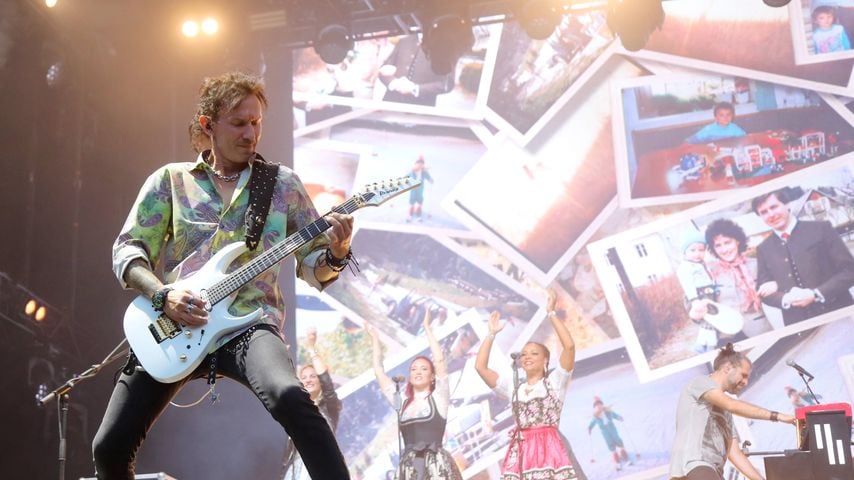 Alen Brentini beim Open-Air-Konzert von Andreas Gabalier auf dem Domplatz Erfurt, 25.08.2023