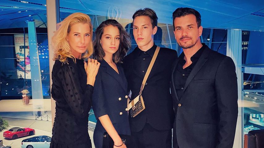Giulia Siegel teilt seltenes Familienfoto mit ihren Kindern