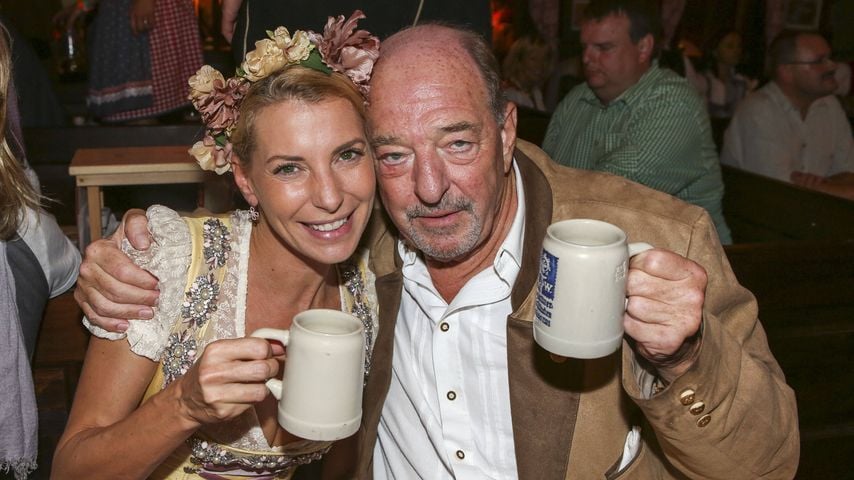 Giulia Siegel und Ralph Siegel auf dem Oktoberfest 2014