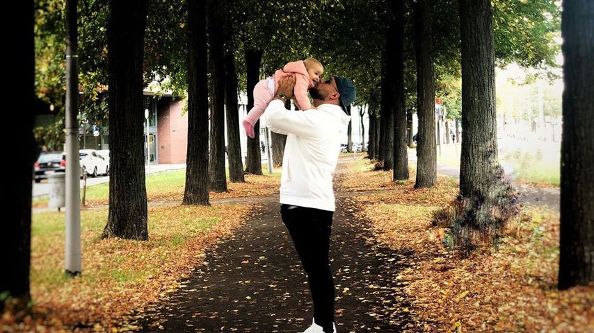 DSDS-Star Giulio Arancio mit seiner Tochter