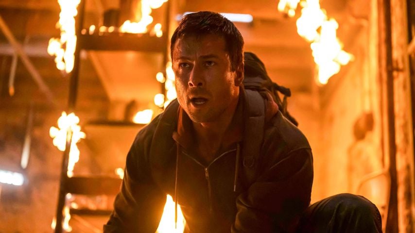 Glen Powell in "The Running Man"