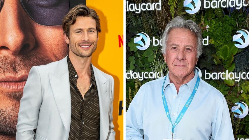 Glen Powell verrät: So blamierte er sich vor Dustin Hoffman