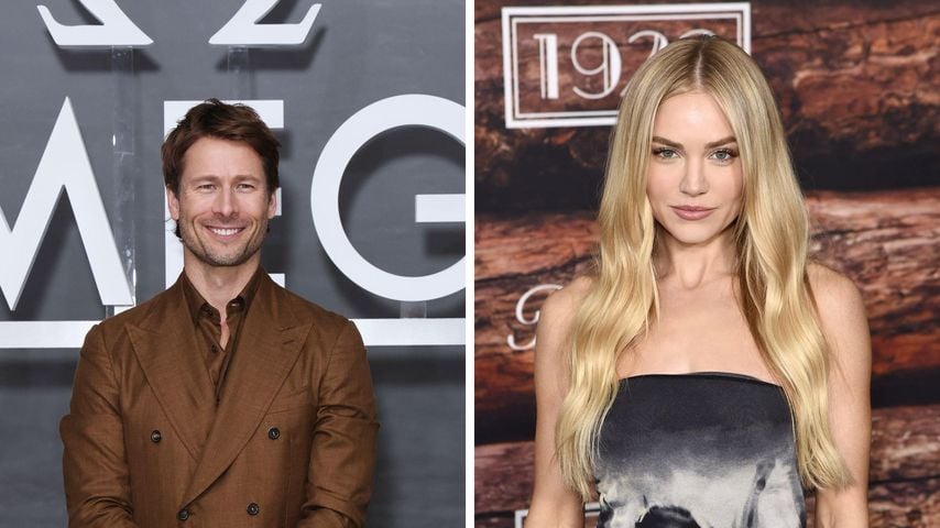 Glen Powell und Michelle Randolph feiern Red-Carpet-Debüt