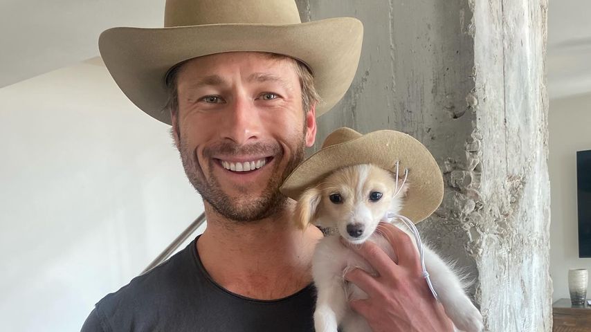 Glen Powell adoptiert süßen Welpen und hilft Tierrettung!