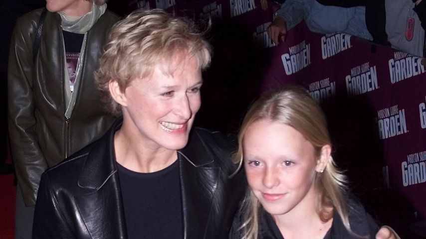 Glenn Close und ihre Tochter Annie in New York, 2000