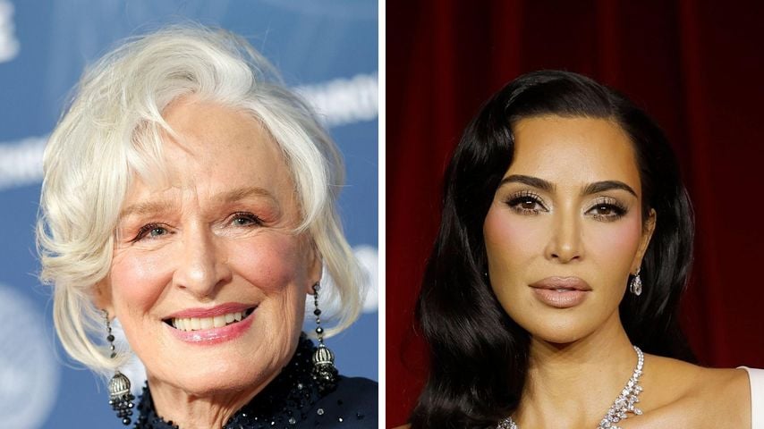 Glenn Close lobt Kim Kardashians Rolle in "All's Fair"