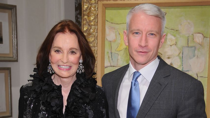 Gloria Vanderbilt und Anderson Cooper, 2010