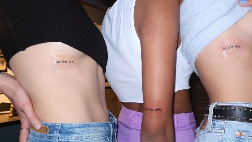 GNTM-Girls mit ihrem Partner-Tattoo