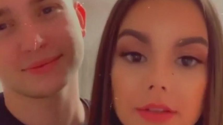 GNTM-Kandidatin Ana mit ihrem Freund Timo