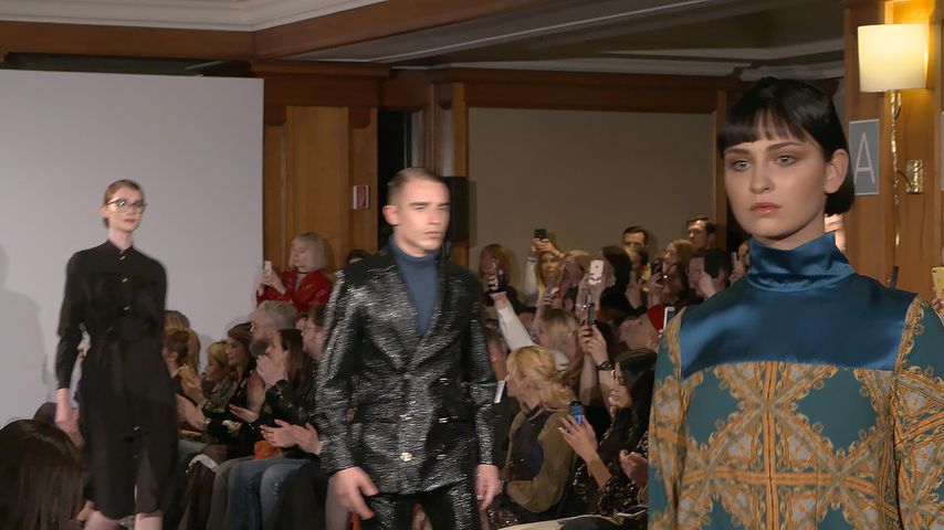 GNTM-Kandidatin Anastasia bei der Fashion Show von Marcel Ostertag im Januar 2020