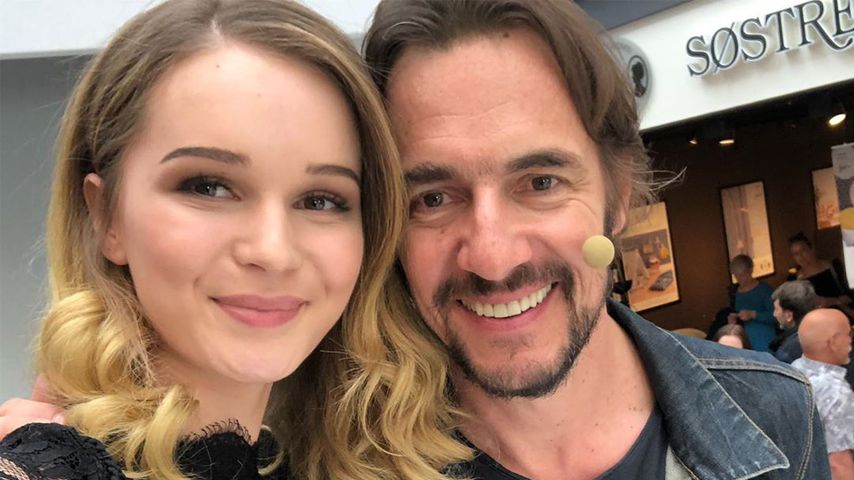 GNTM-Kandidatin Daria mit Juror Thomas Hayo
