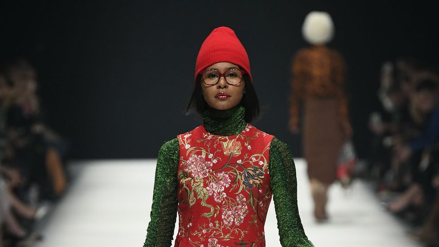 Lijana Kaggwa auf der Berliner Fashion Week bei der Show von Kilian Kerner, 2020