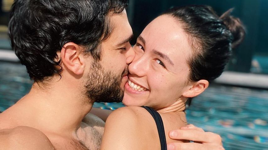 Goffredo Cerza und seine Freundin Aurora Ramazzotti