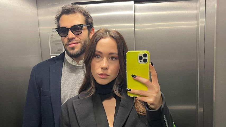Goffredo Cerza und Aurora Ramazzotti im März 2022